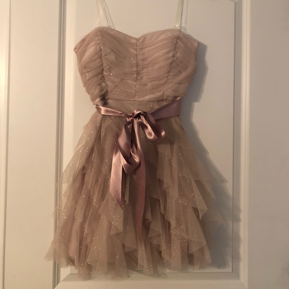 Short Blush Formal Dress